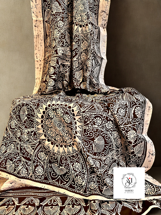 Ambatika in elegant Black and White-5