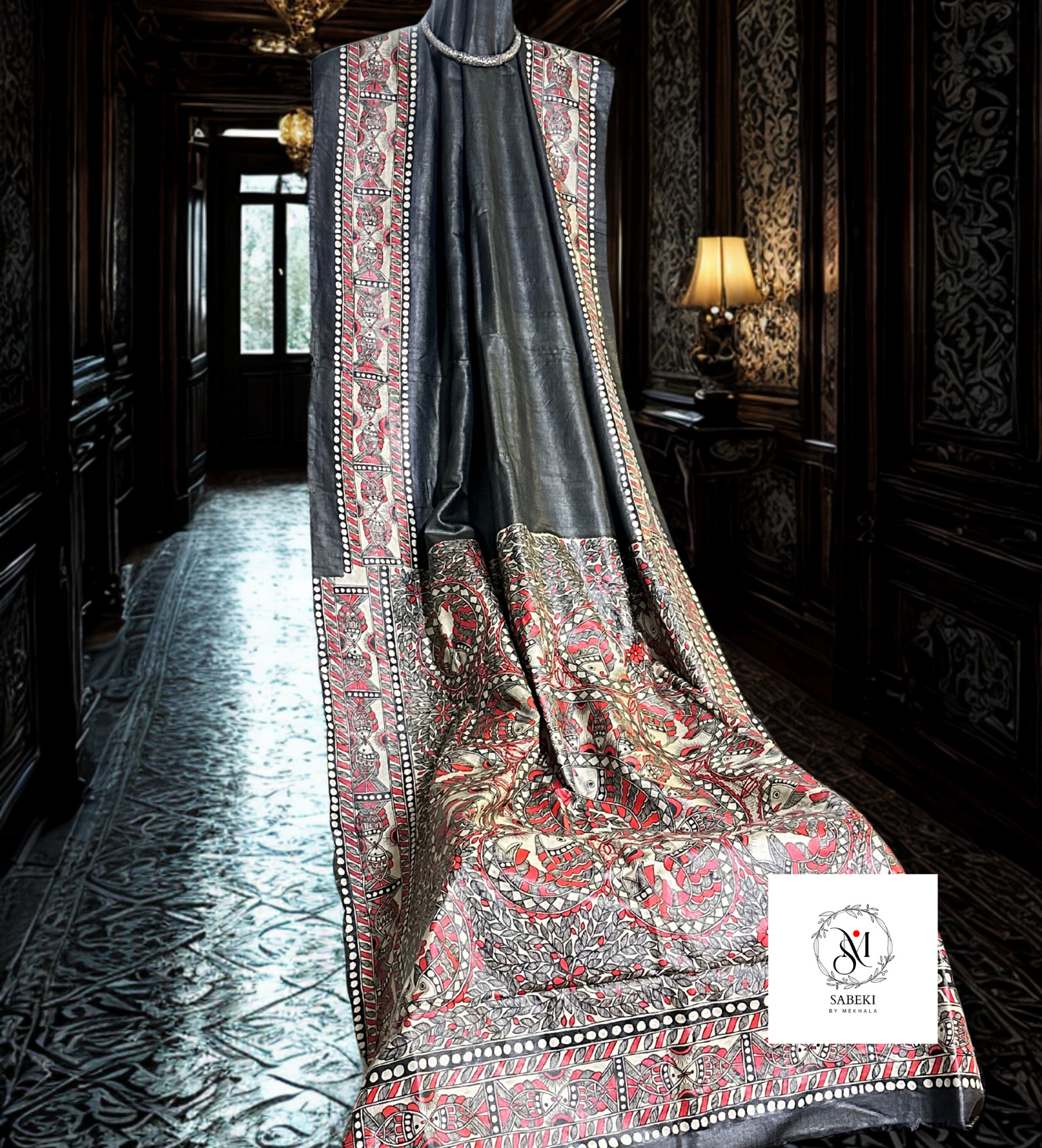 Exclusive Hand Painted Madhubani