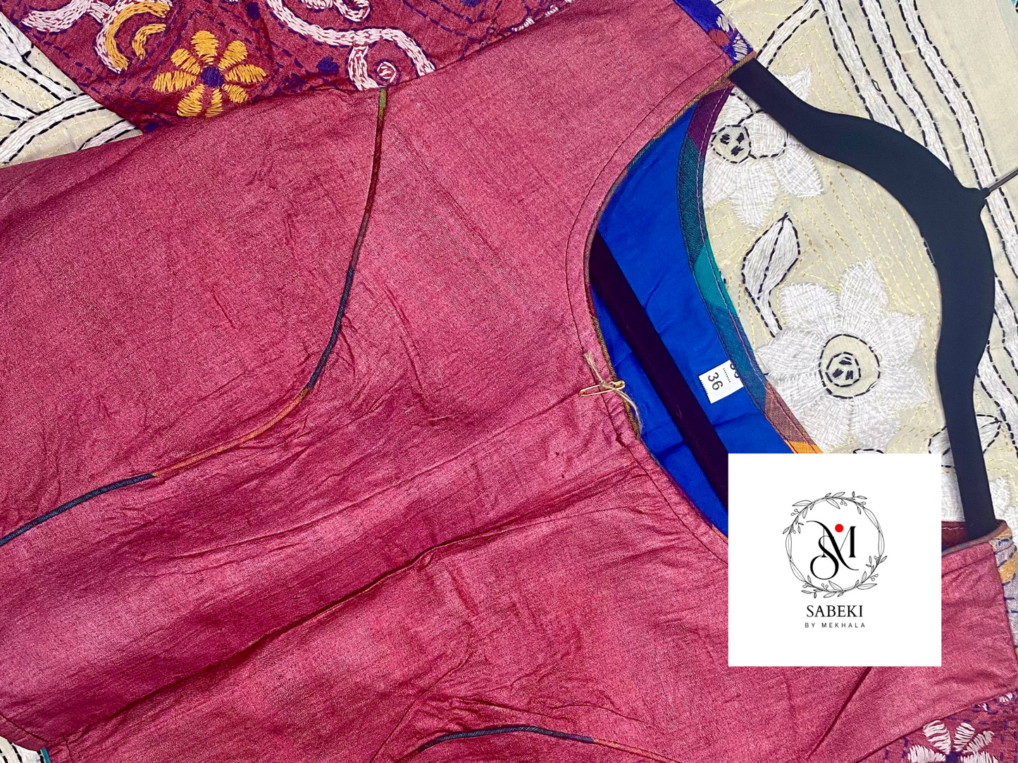 Handcrafted Kantha blouses