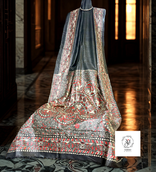 Exclusive Hand Painted Madhubani