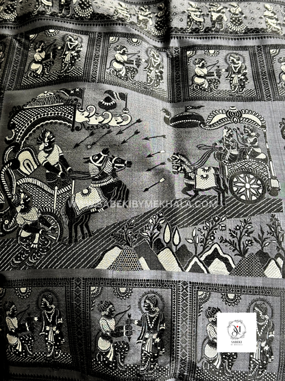 Gray Revival full Kadhuwa Baluchari