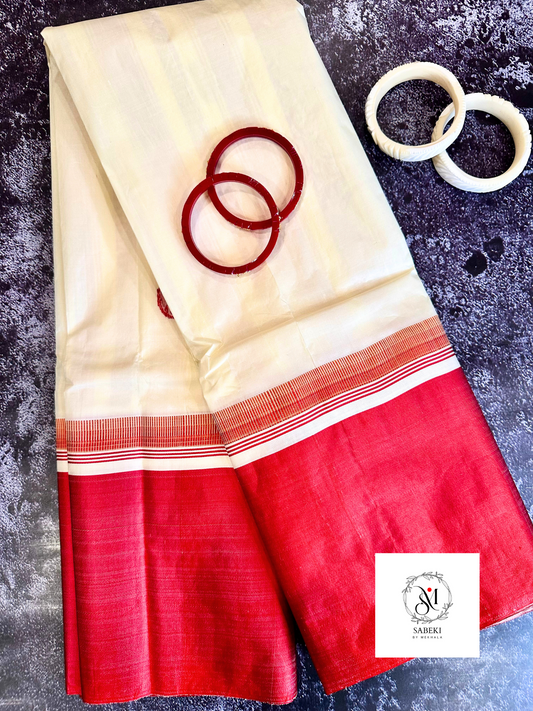 Red and White Mahapaar Gorod-1